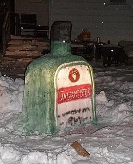 Frat House Snowman