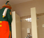 Clown Takes a Public Pee Clown Takes a Public Pee