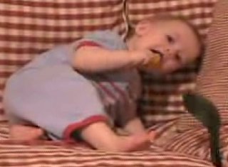 Baby Laughs at Spoon