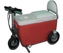 Man Gets DWI After Riding Motorized Cooler