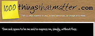 A New Website Asks: What Matters to You? 
