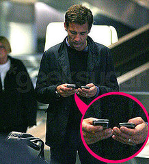 Clive Owen: One Man With Two Cell Phones