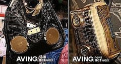 Fi-Hi Boombox Bags Are Pure Bling