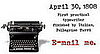 Happy Manual Typewriter Day! 