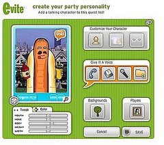 Create Talking Avatars With eVite's Party Personality Service