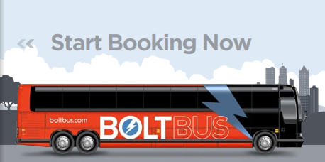 BoltBus = Free WiFi and In-seat Power Ports! 
