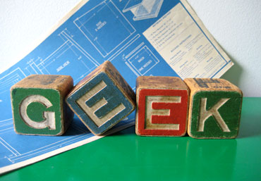 Vintage Geek Blocks