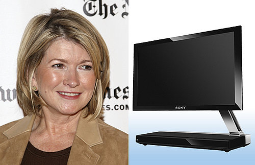 Martha Stewart Says She Likes Sony's New Flat Screen OLEDs