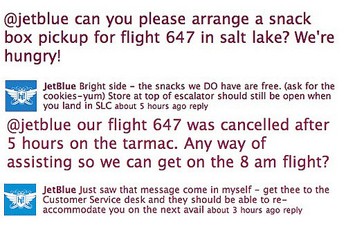 JetBlue Flight 647 Customers Twitter Flight Experience