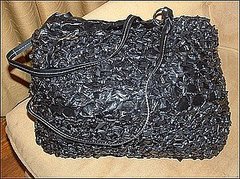 Crocheted VHS Tape Bag. . . Enough Said Crocheted VHS Tape Bag. . . Enough Said