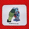 Awww: Robot Love Mousepad 