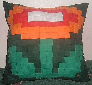 Fire Flower Pillow: Totally Geeky or Geek Chic? 