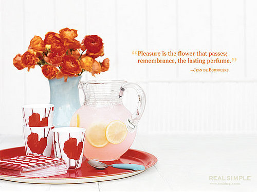 Deeelightul Daily Thought Wallpaper by Real Simple 