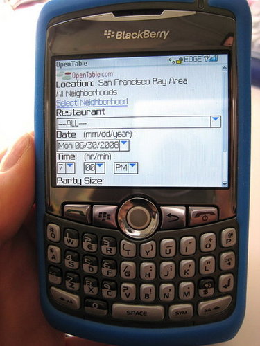 OpenTable Launches OpenTable Mobile