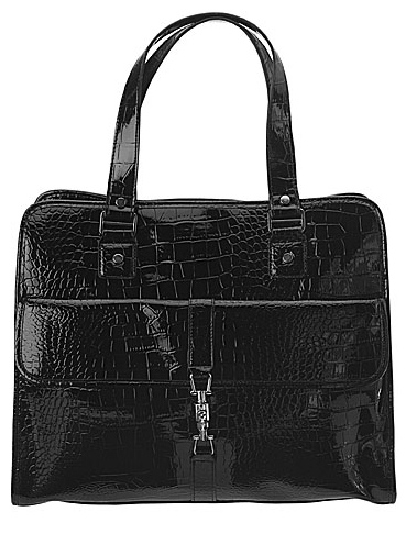 Nine West Patent Leather Laptop Bag
