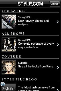 Style.com App Gives You Access to Fashion Week Runway Shows From Your iPhone