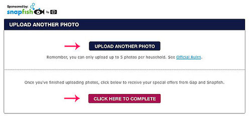 Step Five: Add More Pics or Complete Step Five: Add More Pics or Complete