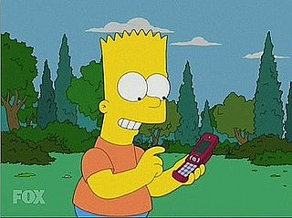 Bart Simpson Gets a Cell Phone on The Simpsons