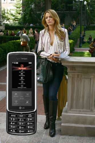 She's Your Venus: Serena's New Cell Phone on Gossip Girl