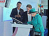 Queen Elizabeth II Visits Google in London