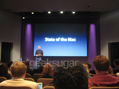 geeksugar Live Blogs the 2008 Apple MacBook Announcements