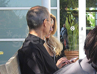 Steve Jobs With His Wife Laurene Powell at Apple Steve Jobs With His Wife Laurene Powell at Apple