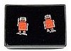 Robot Cufflinks: Totally Geeky or Geek Chic?