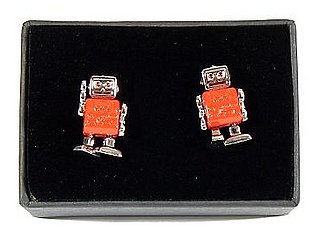 Robot Cufflinks: Totally Geeky or Geek Chic?