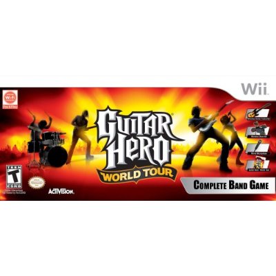 Guitar Hero World Tour For the Wii Guitar Hero World Tour For the Wii