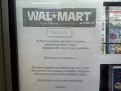 Daily Tech: Wal-Mart Caps Wii Limit at One Per Person