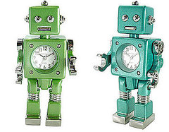 Robot Clock: He'll Solve Your Daylight Savings Time Problems 