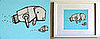 Manabot and Robotee Print: Perfect For the Art/Animal Geek