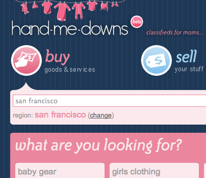 Website of the Day: Hand-Me-Downs