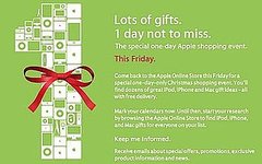 Daily Tech: Apple's Black Friday Ad Goes Live