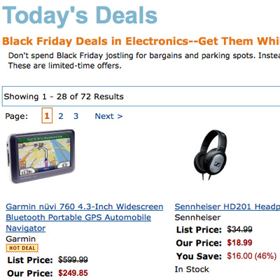 Amazon's Black Friday Deals