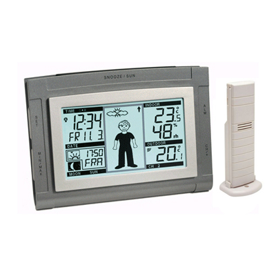 The Forecaster Clock Acts As Your Personal Weatherman 