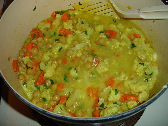 Chicken Curry & Indian Cauliflower Stew