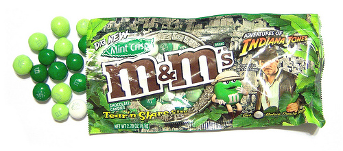 Yummy Link: Mint Crisp M&Ms