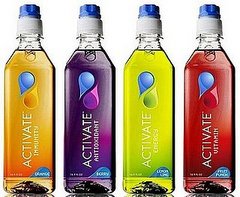 To Ensure Freshness, Activate Water Stores Vitamins in the Lid of the Bottle