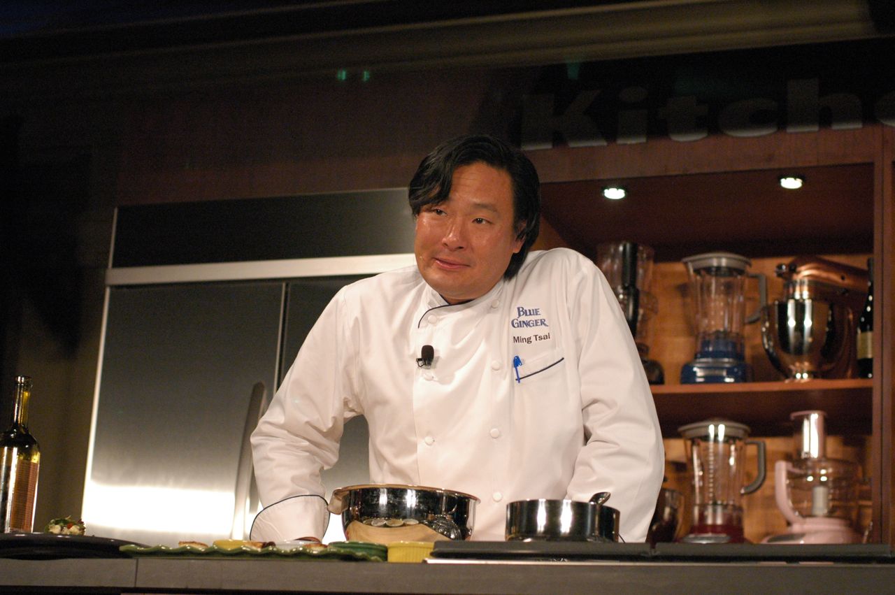 Ming Tsai, before he had the tofu on his face! Ming Tsai, before he had the tofu on his face!