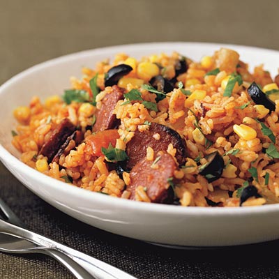 Monday's Leftovers: Red Rice With Chorizo