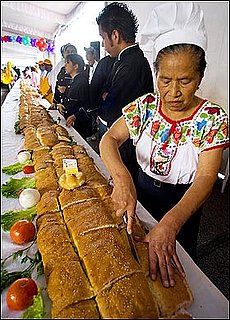 Mexico Whips Up World's Largest Torta
