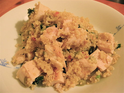 Simple and Quick Meal: Mediterranean Chicken Quinoa