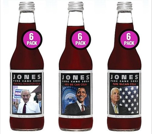 Jones Soda Campaign Cola Jones Soda Campaign Cola