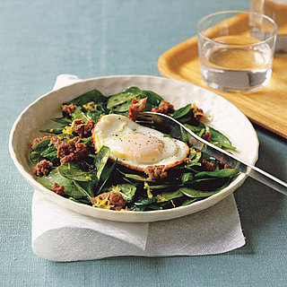 Monday's Leftovers: Warm Spinach and Sausage Salad