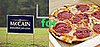 Pizzeria Offers Free Slices For McCain Signs