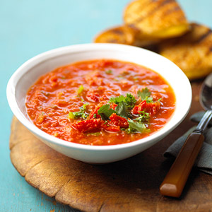 Fast & Easy Dinner: Triple Tomato Soup