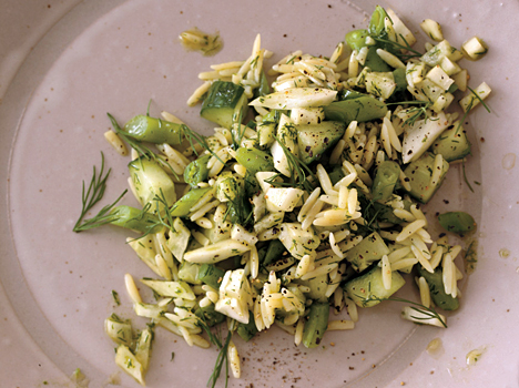 Monday's Leftovers: Fennel and Orzo Salad With Dill Pesto