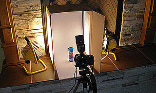 DIY Lightbox Cuts Costs of Photographing Your Goods
