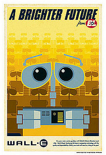 Retro Wall-E Posters